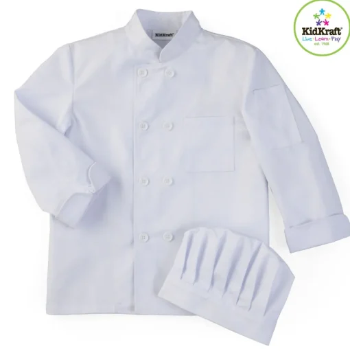 Chaqueta y gorro de cocinero - 3 a 5 años - Kidkraft