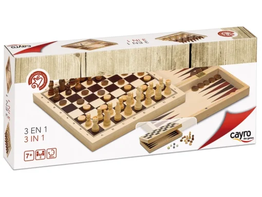 Échecs, Dames et Backgammon - Cayro