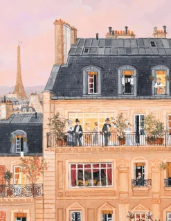 Chez Madame de Delacroix - Puzzle Michèle Wilson