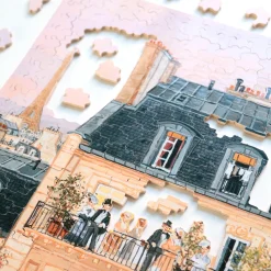Chez Madame de Delacroix - Puzzle Michèle Wilson
