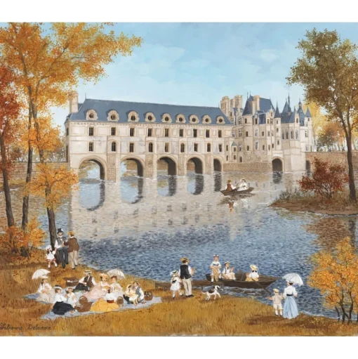 Château de Chenonceau Delacroix - Puzzle Michèle Wilson