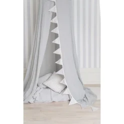 Cielo de cama gris 230 x 55 x 55 cm - JaBaDaBaDo