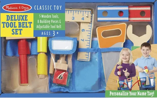 Cinturón de herramientas de bricolaje - Melissa & Doug