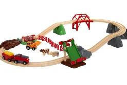 Circuito agrícola y locomotora a pilas - Brio