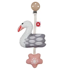 Cisne de luz con clip Tinka - Franck & Fischer