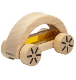 Coche con agua de color amarillo - Plan Toys
