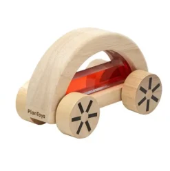 Coche con agua de color rojo - Plan Toys