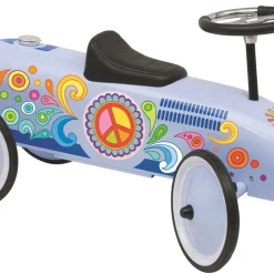 Coche correpasillos de metal Peace and Love - Goki