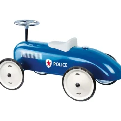 Coche de carreras correpasillos de metal Policía - Vilac