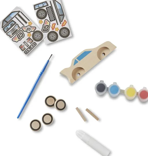 Coche de carreras para decorar - Melissa & Doug