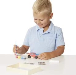 Coche de carreras para decorar - Melissa & Doug
