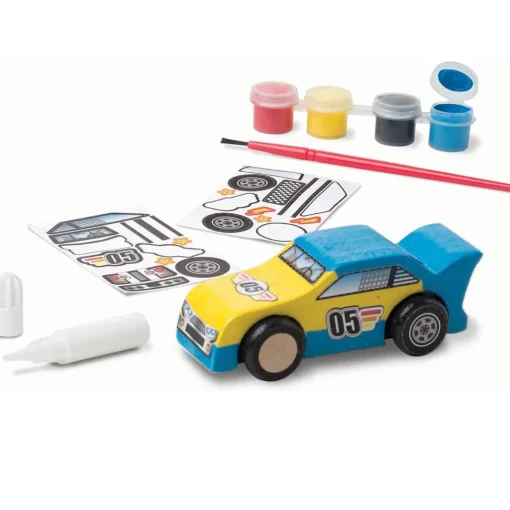 Coche de carreras para decorar - Melissa & Doug