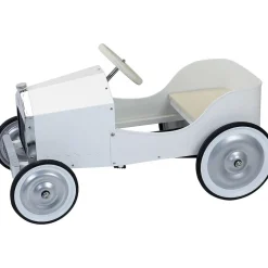 Coche de pedales de metal color marfil - Vilac