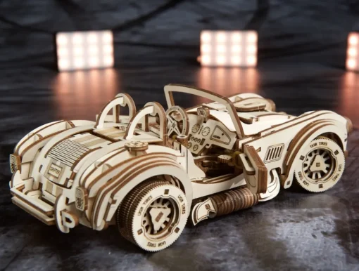 Coche deportivo Cobra Drift modelo mecánico - Ugears