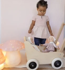 Cochecito de haya con tejido natural - Egmont Toys