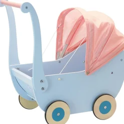 Cochecito de madera para muñecas - Petitcollin