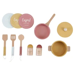Cocina infantil de madera, verde menta - Little Dutch