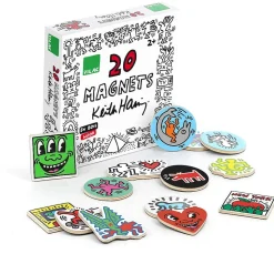 Coffret 20 imanes Keith Haring - Vilac