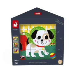 Coffret 3 puzzles - Tornado, Titus et Felix - Janod
