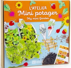 Coffret Mini Potager - Radis et Capucine