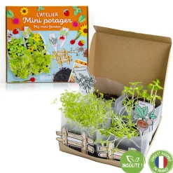 Coffret Mini Potager - Radis et Capucine