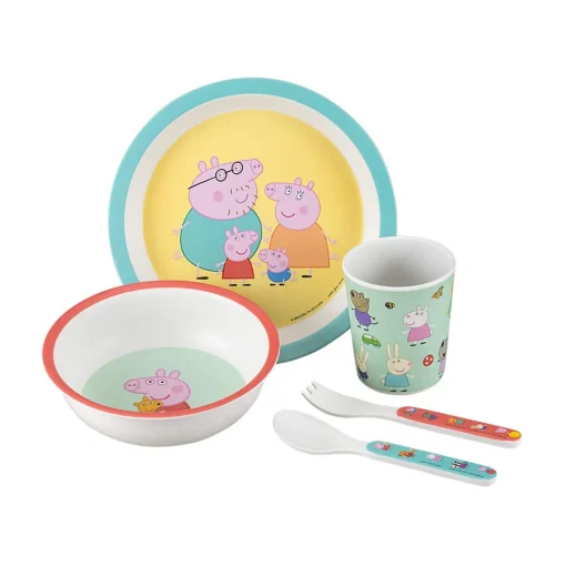 Cofre-regalo para bebé de 5 piezas multicolor - Petit Jour