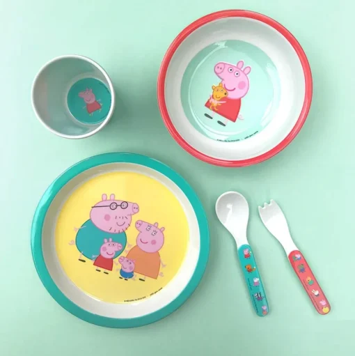 Cofre-regalo para bebé de 5 piezas multicolor - Petit Jour