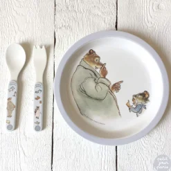 Cofre-regalo para bebé de 5 piezas gris - Petit Jour