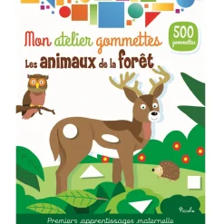 Coloridas pegatinas - animales del bosque - Piccolia