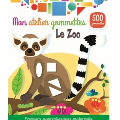 Coloridas pegatinas - El zoológico - Piccolia