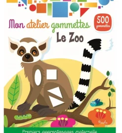 Coloridas pegatinas - El zoológico - Piccolia
