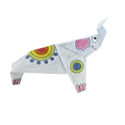 Coloring Origami - Elefante - Fridolin