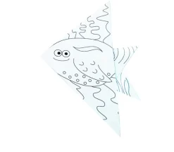 Coloring Origami - Pescado - Fridolin