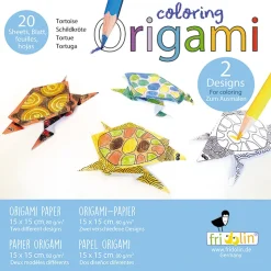 Coloring Origami - Tortuga - Fridolin