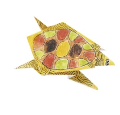 Coloring Origami - Tortuga - Fridolin