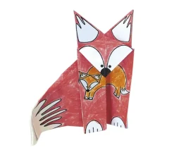 Coloring Origami - Zorro - Fridolin