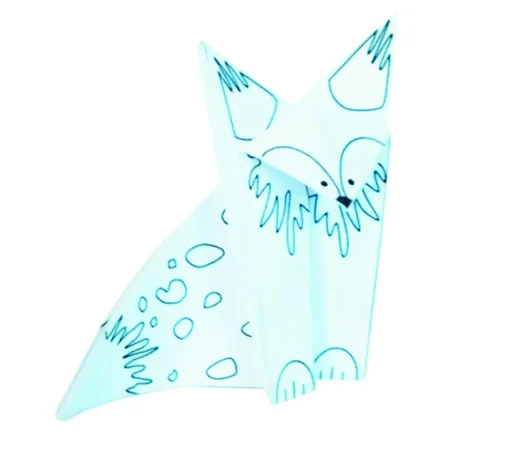 Coloring Origami - Zorro - Fridolin