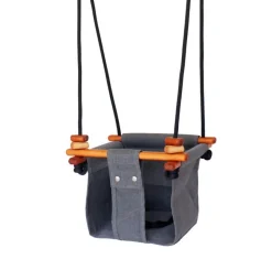 Columpio de madera y tela Gris - Solvej Swings