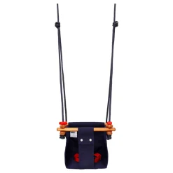 Columpio de madera y tela Azul - Solvej Swings