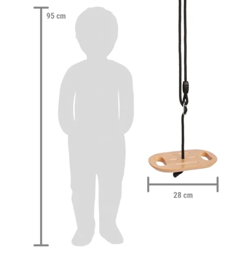 Columpio de plato con asas - Small foot company