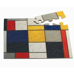 Composición 123 de Mondrian - Puzzle Michèle Wilson