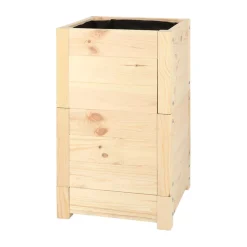 Compostador de lombrices de madera natural - Esschert Design