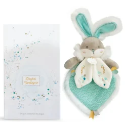 Conejito de azúcar de almendra de peluche - Doudou et Compagnie
