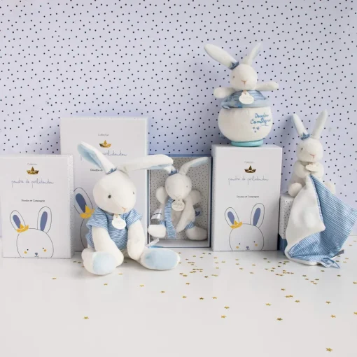 Conejo Marinero de peluche de 20 cm - Doudou et Compagnie