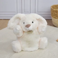Conejo marioneta de mano 25 cm - Histoire d'Ours