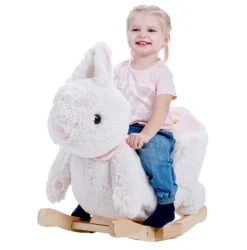 Conejo mecedora blanco - Gerardo's Toys
