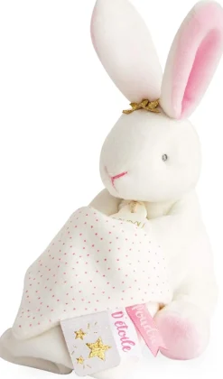 Conejo Pantin Peluche con flores - Doudou et Compagnie