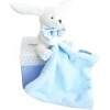 Conejo Peluche Pañuelo azul Caja de flores - Doudou et Compagnie