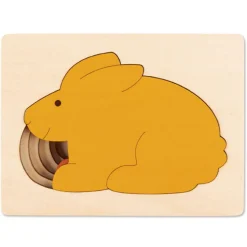 5 conejos en 1 puzzle - Hape Toys