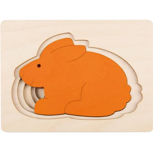 5 conejos en 1 puzzle - Hape Toys